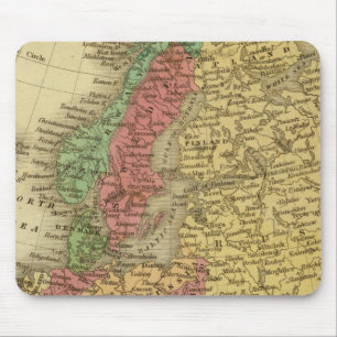 Europe 8 mouse pad