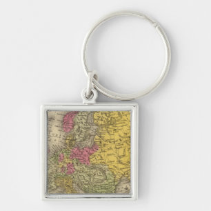 Europe 9 keychain