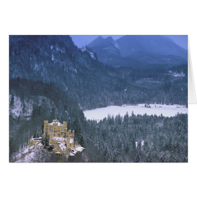 Europe, Allemagne, Bayern, Hohenschwangau (Devant horizontal)
