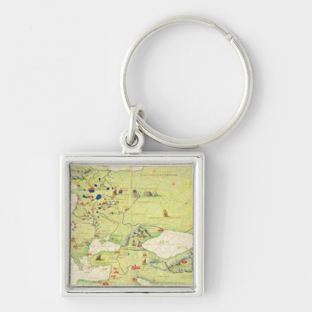 Europe and Central Asia Keychain (Front)