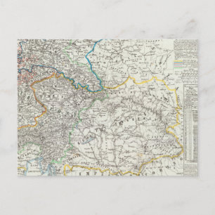 Europe and Germany Postcard