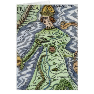 EUROPE AS A QUEEN, 1588