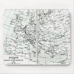 Europe, at the start of the Reformation Mouse Pad
