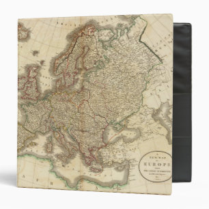 Europe Atlas Map Binder