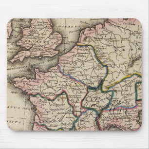 Europe Atlas Map Mouse Pad