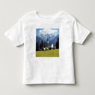 Europe, Austria, Gosau. The spire of the church Toddler T-shirt