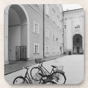 Europe, Austria, Salzburg. Bicycles in the Coaster