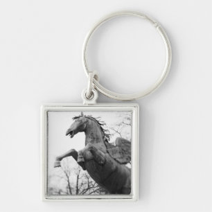 Europe, Austria, Salzburg. Winged horse statue, Keychain