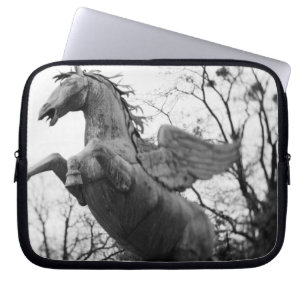 Europe, Austria, Salzburg. Winged horse statue, Laptop Sleeve