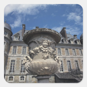 EUROPE, Belgium, Beloeil Castle Square Sticker