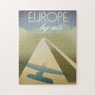 Europe By Air Jigsaw Puzzle