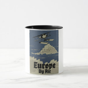 Europe By Air Mug