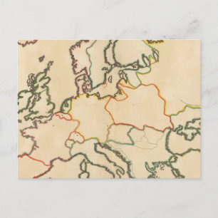 Europe by Religion 3 Postcard