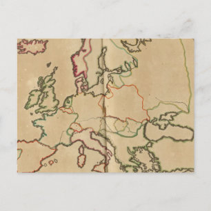 Europe Climate Postcard