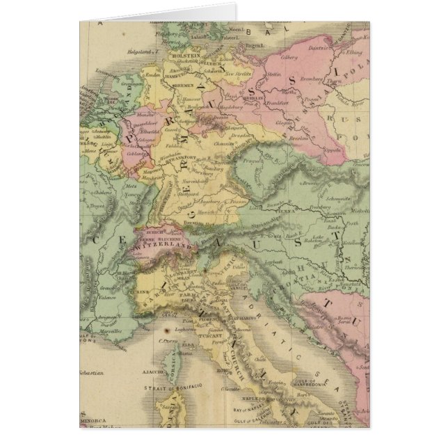 Europe continentale (Devant)