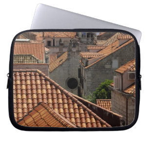 Europe, Croatia. Medieval walled city of 2 Laptop Sleeve