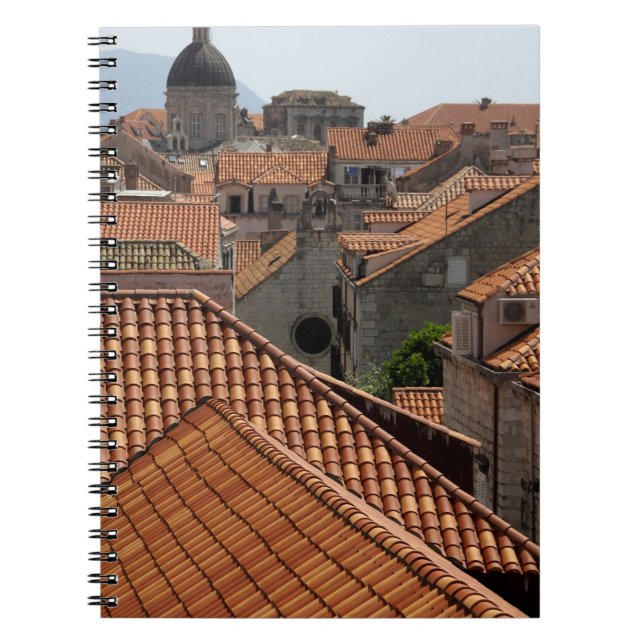 Europe, Croatia. Medieval walled city of 2 Notebook (Front)