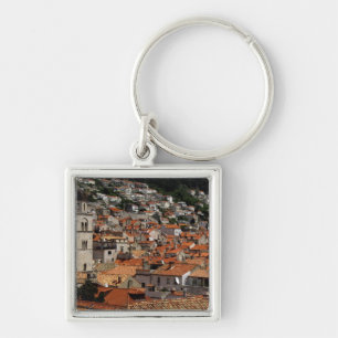 Europe, Croatia. Medieval walled city of Keychain