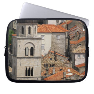 Europe, Croatia. Medieval walled city of Laptop Sleeve