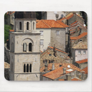 Europe, Croatia. Medieval walled city of Mouse Pad