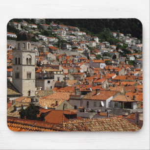 Europe, Croatia. Medieval walled city of Mouse Pad