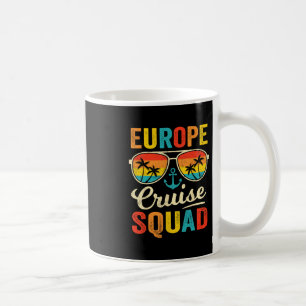 Europe Cruise Squad 2025 European Matching Family Coffee Mug
