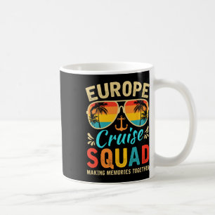 Europe Cruise Squad 2025 European Matching Family  Coffee Mug