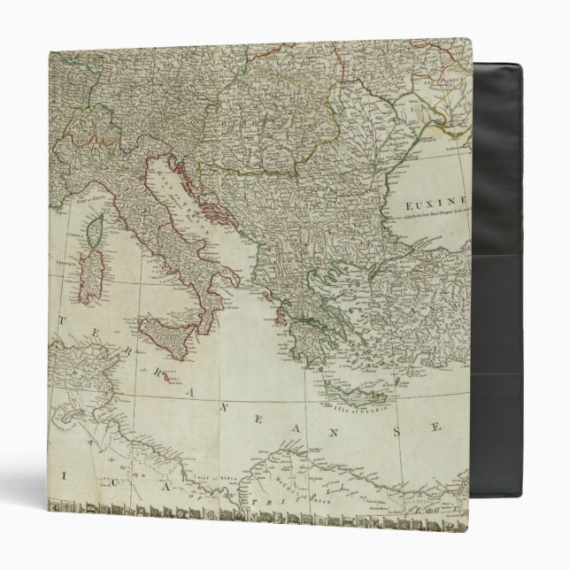 Europe divided into its kingdoms,  empires binder (Front/Inside)