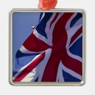 Europe, England, British flag Metal Ornament