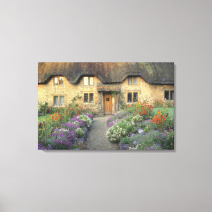 Europe, England, Chippenham. Early morning light Canvas Print
