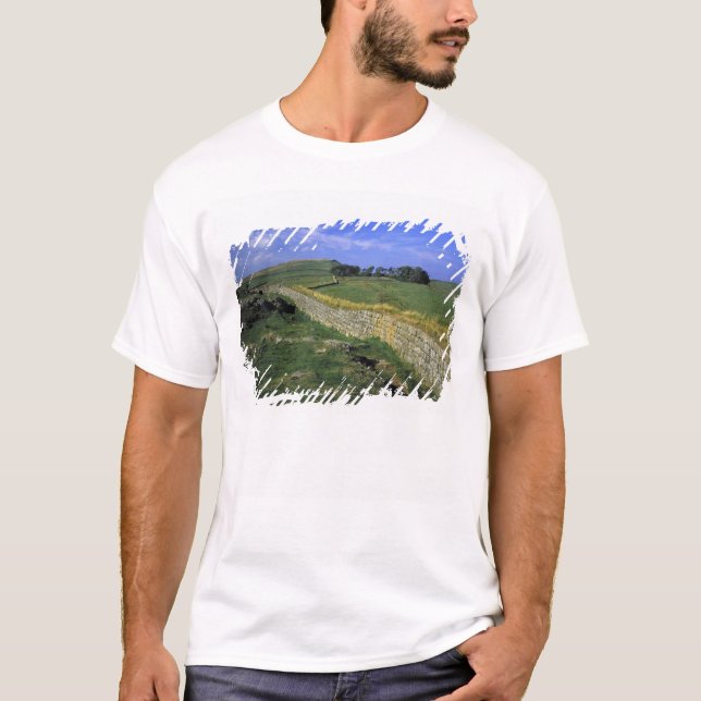 Europe, England, Hadrian's Wall. The stones of T-Shirt (Front)