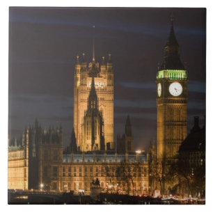 Europe, ENGLAND, London: Houses of Parliament / 2 Tile