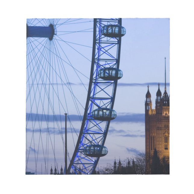 Europe, ENGLAND, London: Houses of Parliament Notepad (Front)