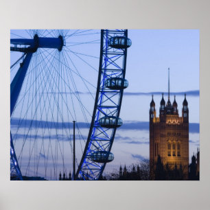 Europe, ENGLAND, London: Houses of Parliament Poster