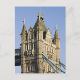 Europe ENGLAND, London: Tower Bridge / Late Postcard
