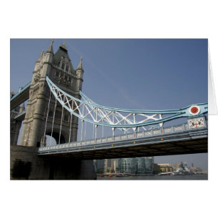 Europe, England, London. Tower Bridge over the 2
