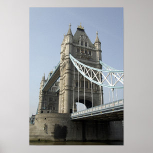 Europe, England, London. Tower Bridge over the Poster