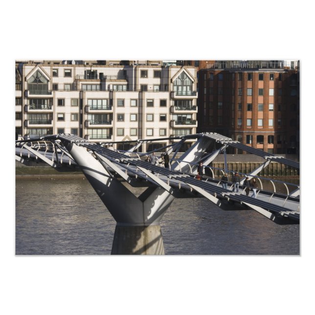 Europe,ENGLAND, London: View of the Millenium Photo Print (Front)