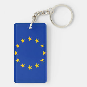 Europe flag keychain