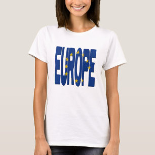 Europe + flag T-Shirt