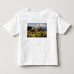 Europe, France, Bonnieux. Vineyards cover the Toddler T-shirt