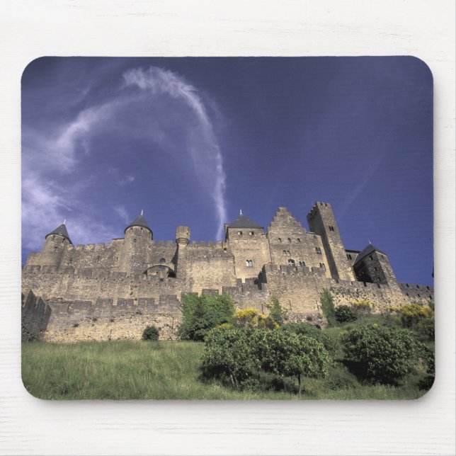 Europe, France, Languedoc; Aude; Carcassonne, Mouse Pad (Front)