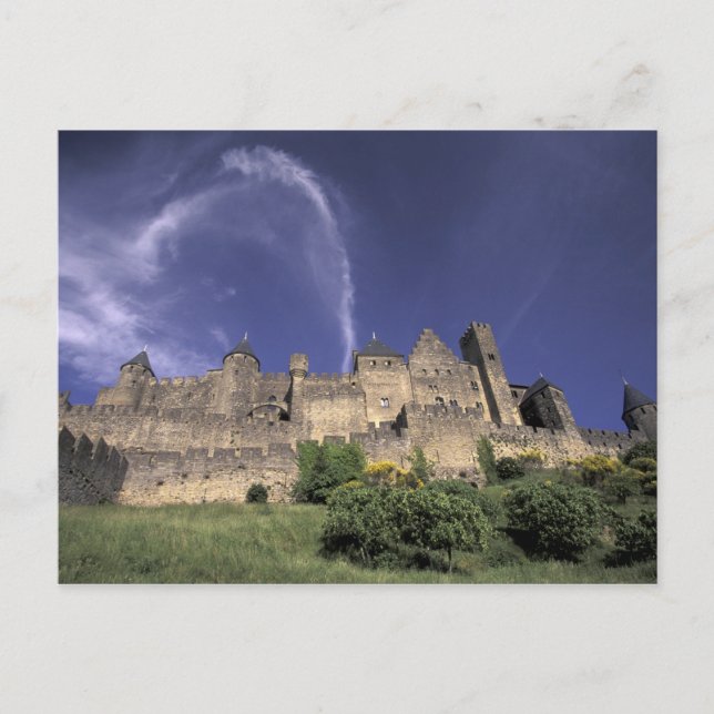 Europe, France, Languedoc; Aude; Carcassonne, Postcard (Front)