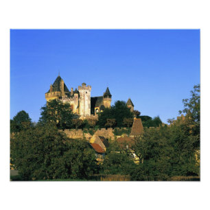 Europe, France, Montforte. The medieval castle Photo Print