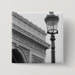 Europe, France, Paris. Arc de Triomphe and 2 Inch Square Button