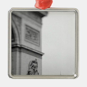 Europe, France, Paris. Arc de Triomphe and 2 Metal Ornament