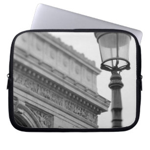 Europe, France, Paris. Arc de Triomphe and Laptop Sleeve
