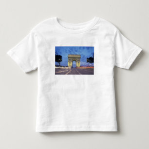 Europe, France, Paris. Arc de Triomphe as viewed Toddler T-shirt