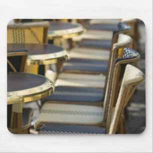 Europe, France, Paris, Beaubourg: Cafe Tables / Mouse Pad