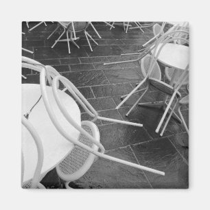 Europe, France, Paris. Chairs, Jardin du 4 Magnet